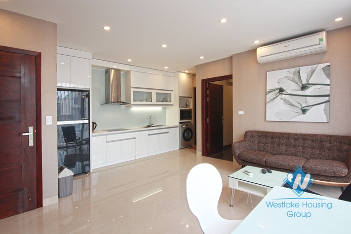 Modern & spacious apartment for rent on Nghi Tam street, Tay Ho